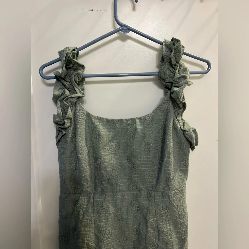 NWT Selfie Leslie Annie Ruffle Shoulder Mini Dress - Picture 3 of 11